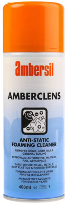 AMBERSIL 6160001000 ANTI-STATIC FOAM CLEANER 400ML