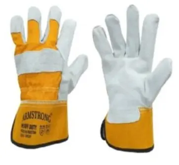 ARMSTRONG CAD SINGLE PALM LEATHER WORKING GLOVES