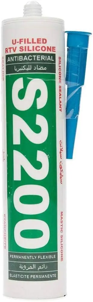 ASMACO S2200 SILICONE SEALANT 280ML UV FILLED