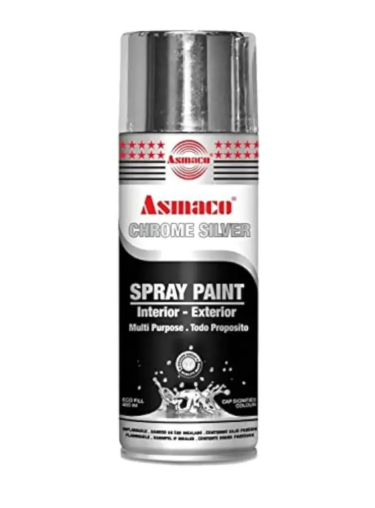 ASMACO SPRAY PAINT CHROME SILVER