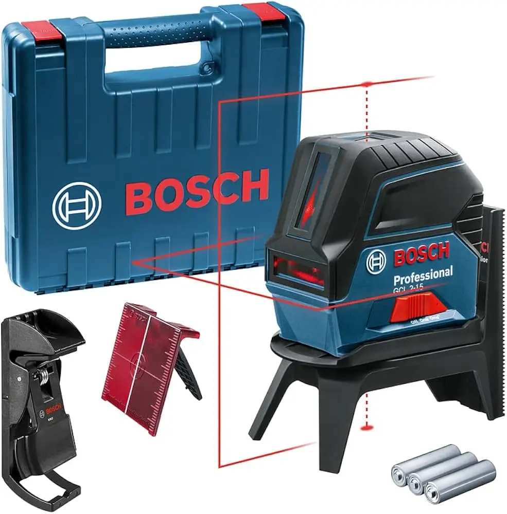 BOSCH GCL 2-15 COMBI LASER (EU+RM1+CLMP+LBRDY+CASE+TP)