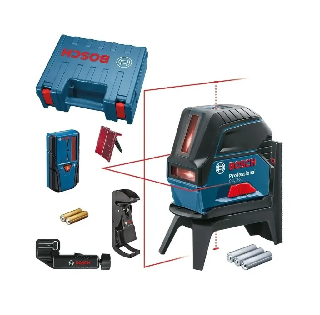 BOSCH GCL 2-50 LR6 COMBI LASER