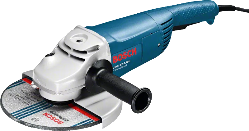 BOSCH GWS 22-230 H LARGE ANGLE GRINDER WITH DEADMAN SWITCH 2200 W 110 V