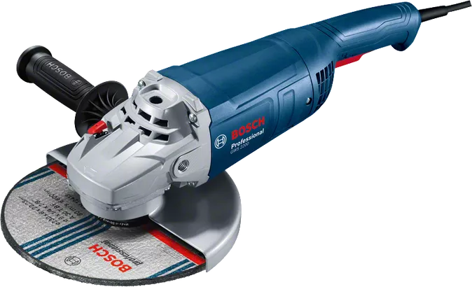 BOSCH GWS 2200-180H LARGE ANGLE GRINDER -DEADMAN SWITCH 2200 W