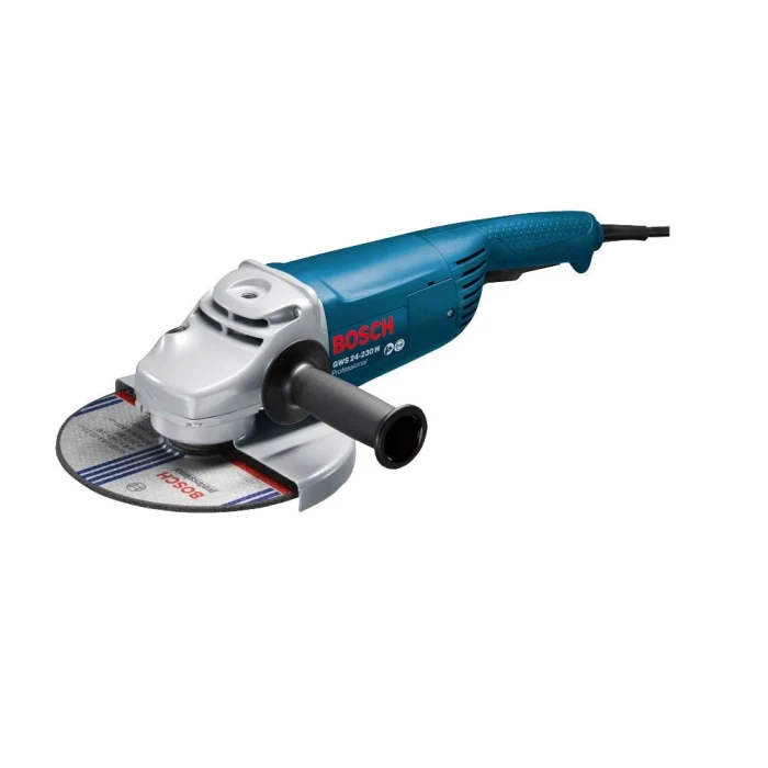 BOSCH GWS 24-230 H LARGE ANGLE GRINDER WITH DEADMAN SWITCH 2400 W