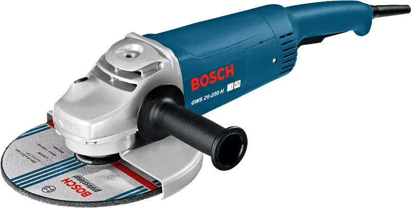 BOSCH GWS 26-230 H LARGE ANGLE GRINDER - DEADMAN SWITCH  2600 W