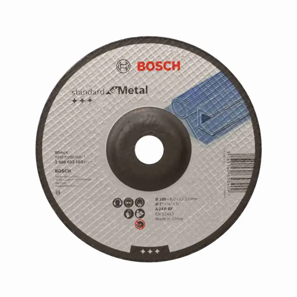 BOSCH METAL CUTTING DISC 7" (180 X 3 X 22.23)
