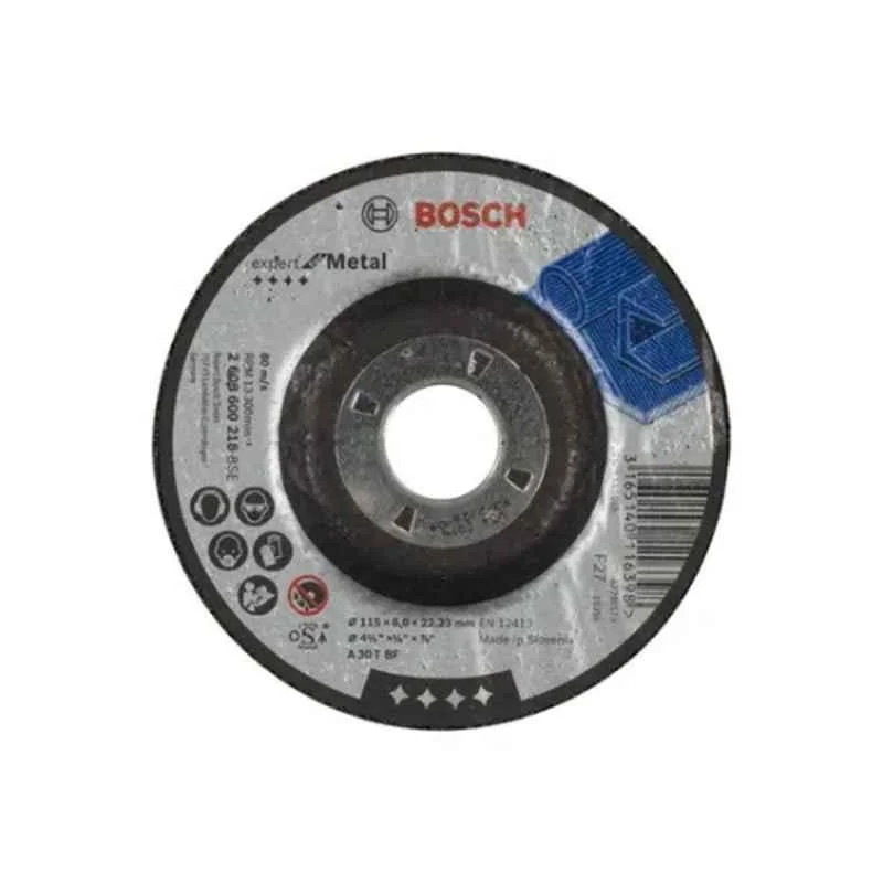 BOSCH METAL GRINDING DISC 4Y" (115 X 6.0 X 22)