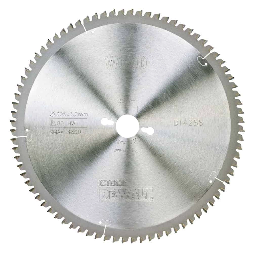 DEWALT CIRCULAR SAW BLADE DIAMETER 305 BORE 30MM ATB 5DEG