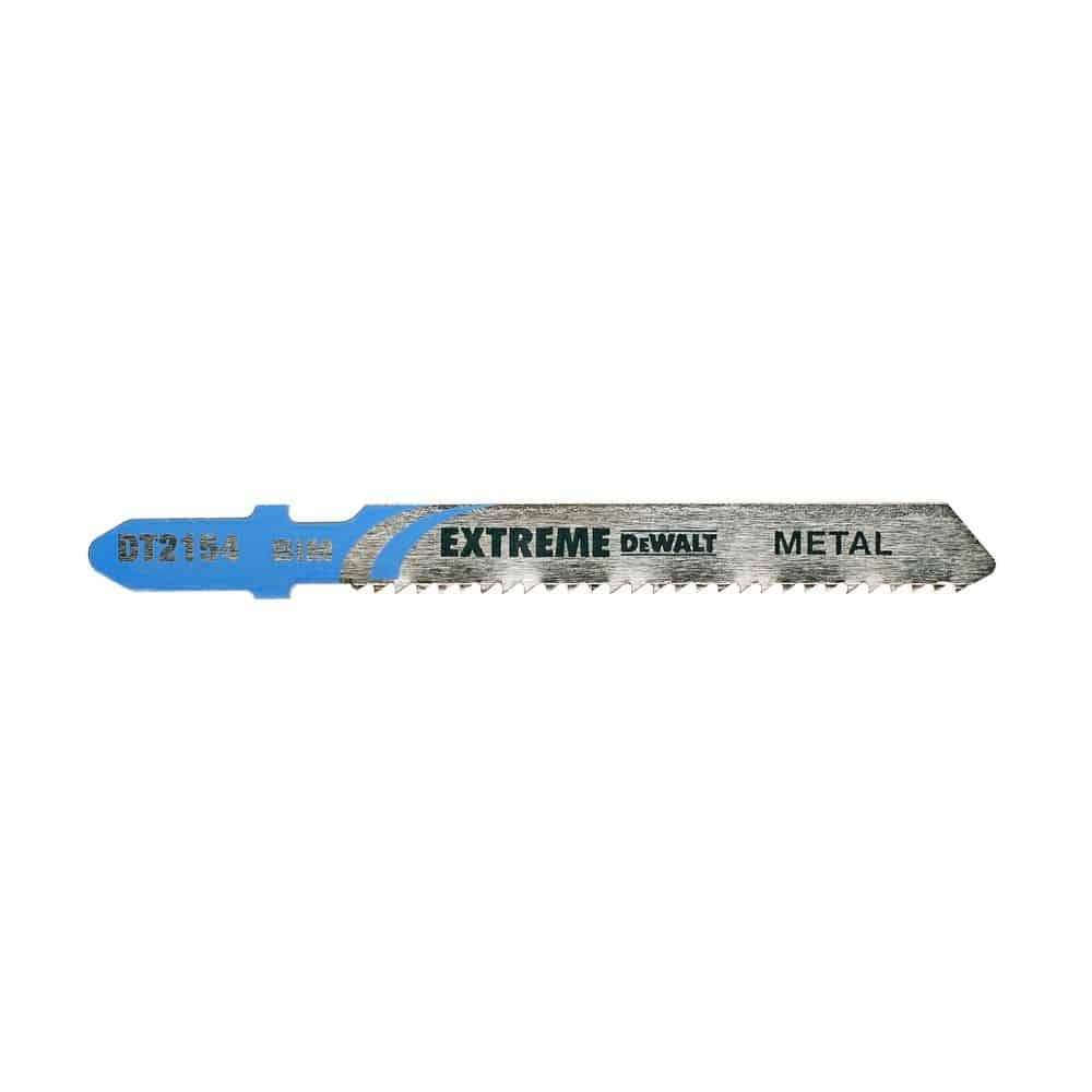 DEWALT DT2154QZ METAL JIGSAW BLADE PK3 2-6MM M/CUTTING T118BF