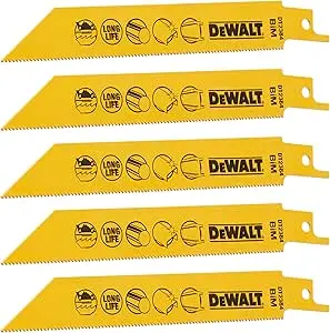 DEWALT DT2384-QZ RECIPROCATING BLADE BI-METAL  3MM 152MM