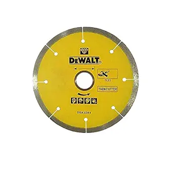DEWALT DX3101 TILE CUTTING BLADE YELLOW-SILVER-BLACK 100X20MM