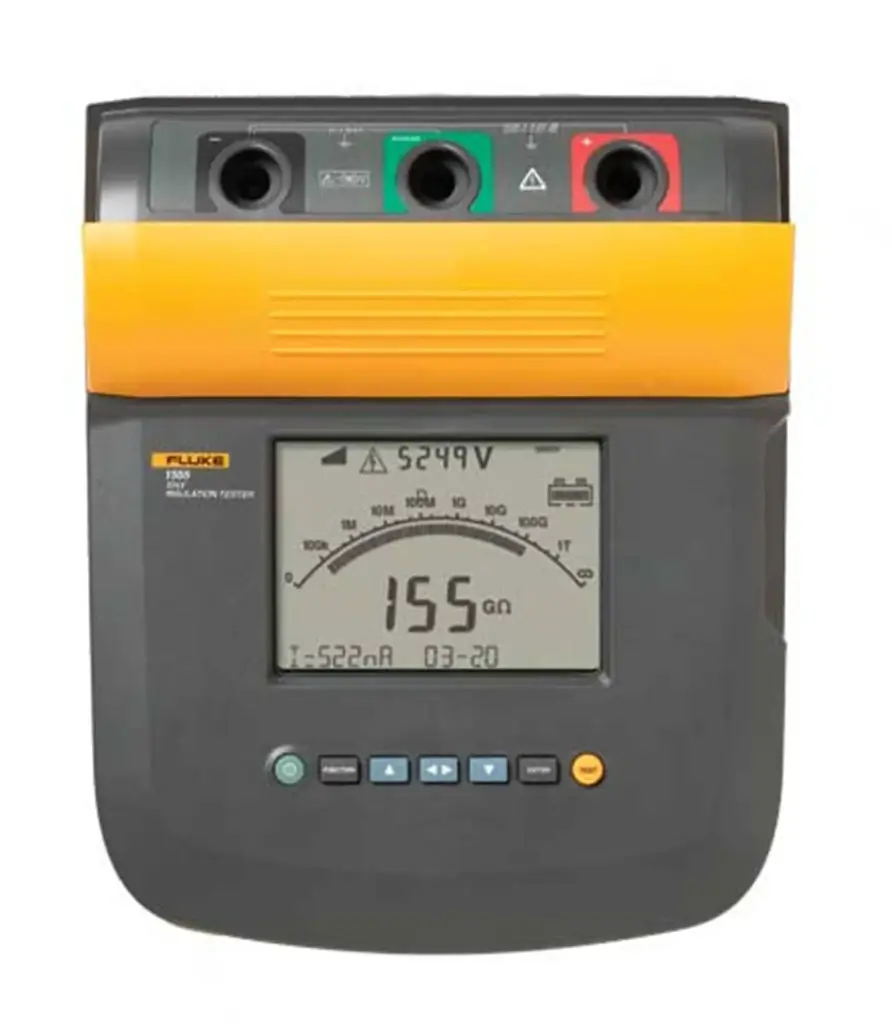 FLUKE 1550C INSULATION RESISTANCE TESTER, CAT IV 600V, 250V - 5000V