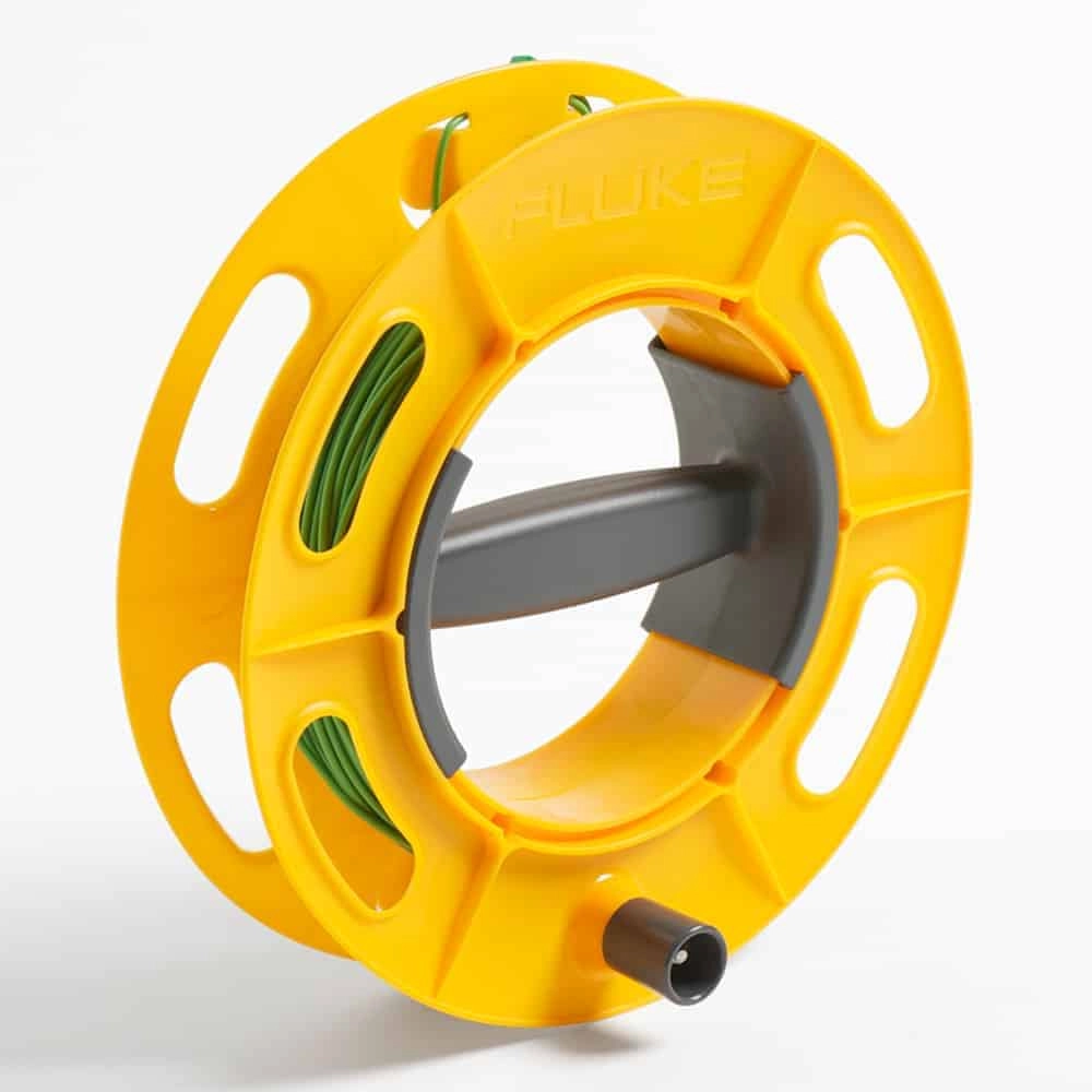 FLUKE 25M GR GROUND/EARTH CABLE REEL, 25M WIRE, GREEN