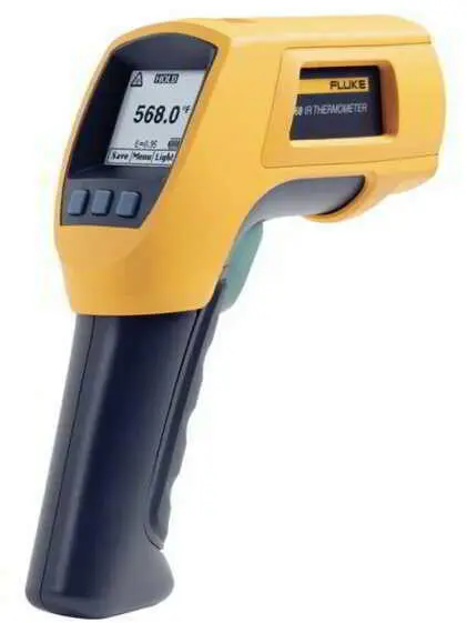 FLUKE 568 2-IN-1 CONTACT AND NON-CONTACT THERMOMETER, 50:01, -40 TO 800°C