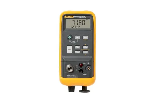 FLUKE 718EX-100G INTRINSICALLY SAFE PRESSURE CALIBRATOR, -830 MBAR TO 7 BAR