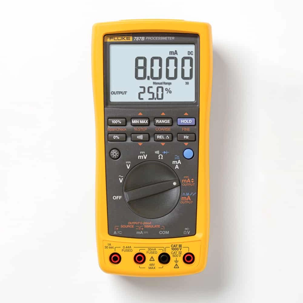 FLUKE 787B PROCESS METER, 20MA DC, 1000V DC