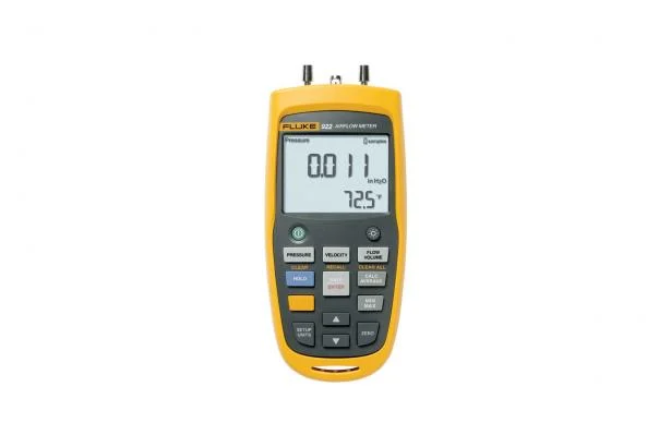 FLUKE 922  AIRFLOW METER / MICROMANOMETER 1-80M/S