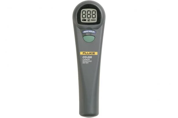 FLUKE CO-220 CARBON MONOXIDE METER, 1000 PPM