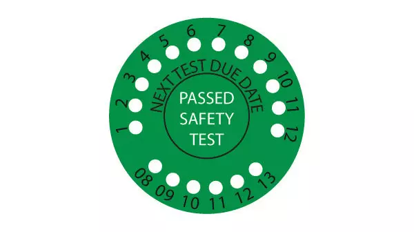 FLUKE PASS560R APPLIANCE PASS LABELS (ROUND)