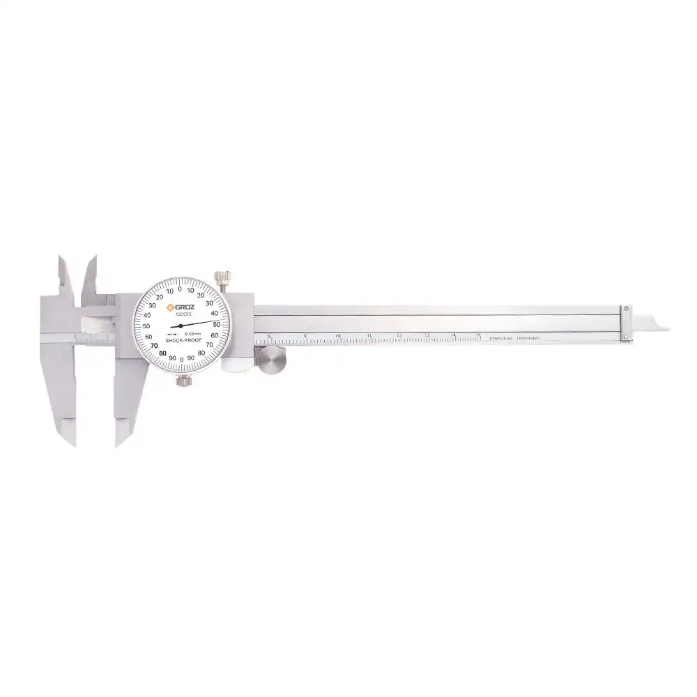 GROZ DLC/200 DIAL CALIPER 0-200MM