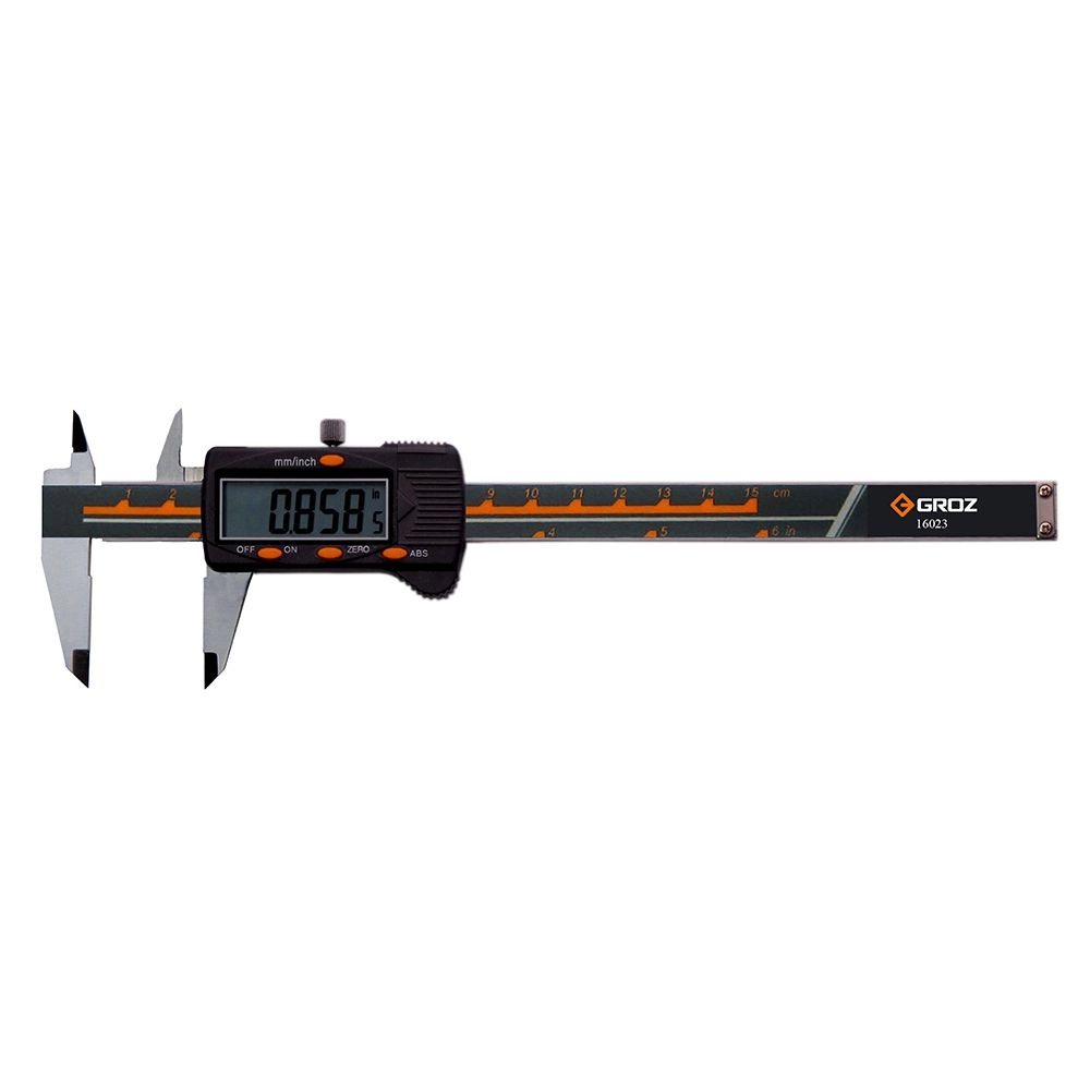 GROZ EDC/6 ELECTRONIC CALIPER 0-6IN (0-150MM)