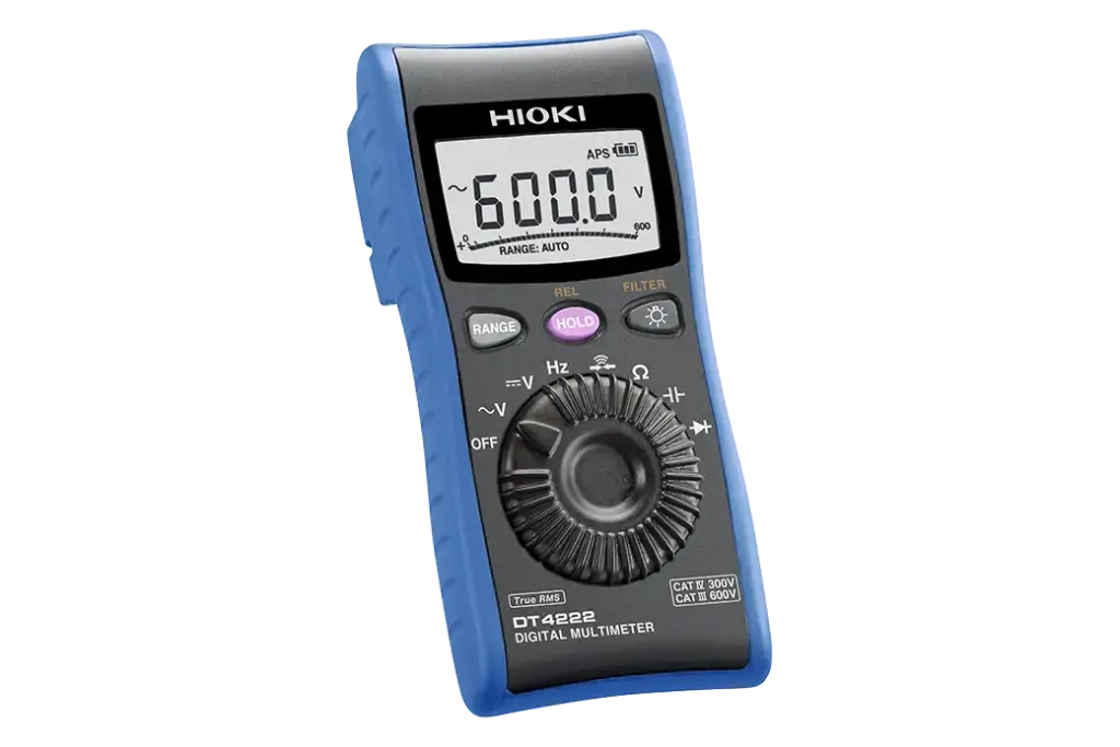 HIOKI DT4222 DIGITAL MULTIMETER WITH C/R MEASUREMENT, FOR GENERAL USE