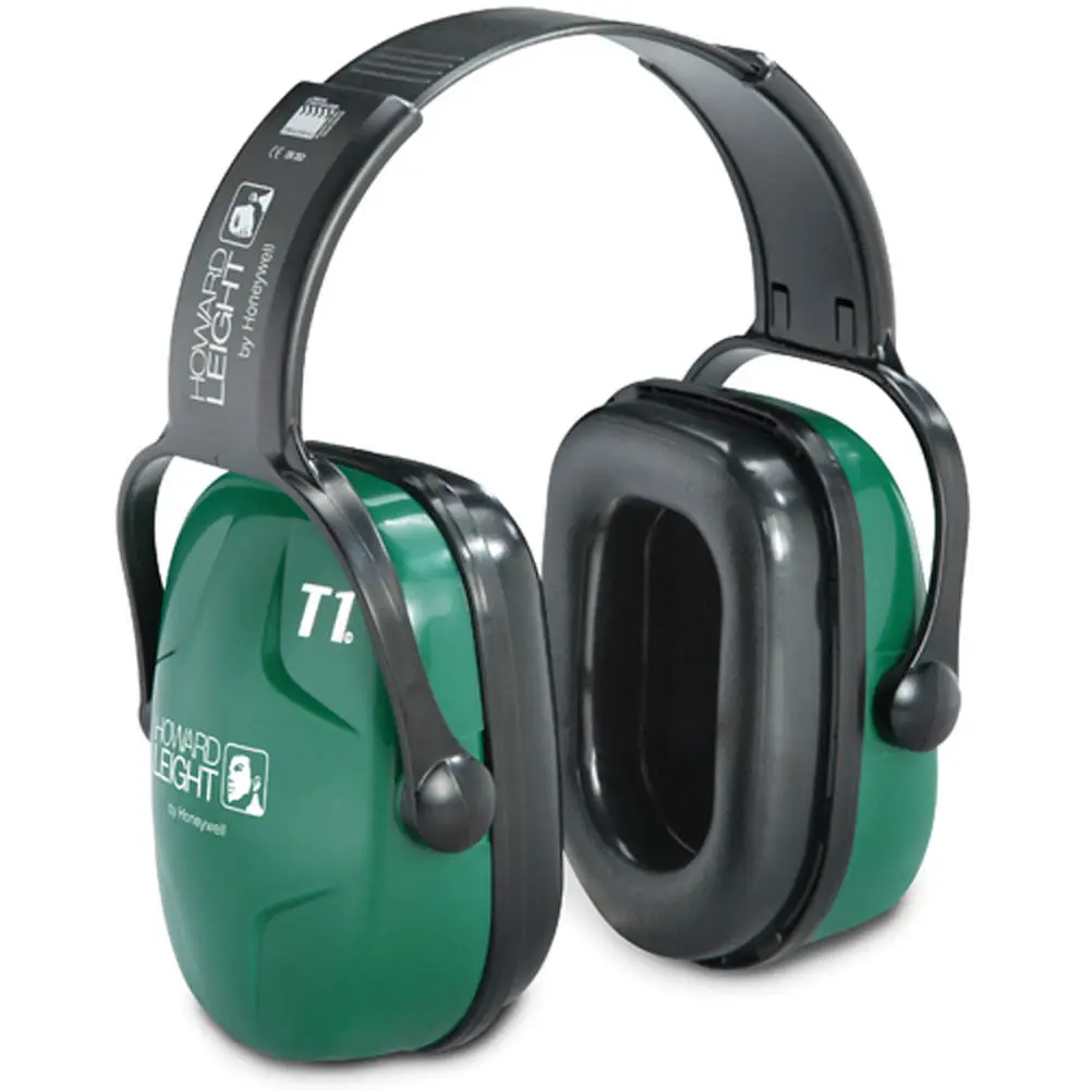 HONEYWELL DJF1010928 THUNDER T1S HEADBAND EARMUFFS GREEN-BLACK ONE SIZE