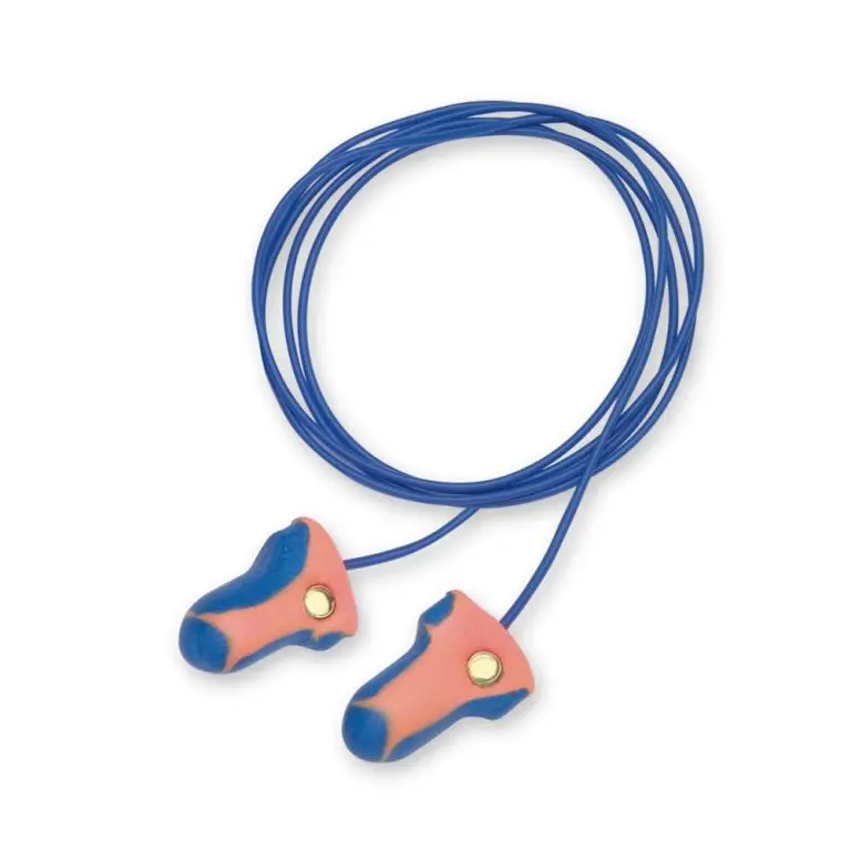 HONEYWELL LTD3301167 LASER TRAK DETECTABLE EARPLUGS BLUE-ORANGE ONE SIZE