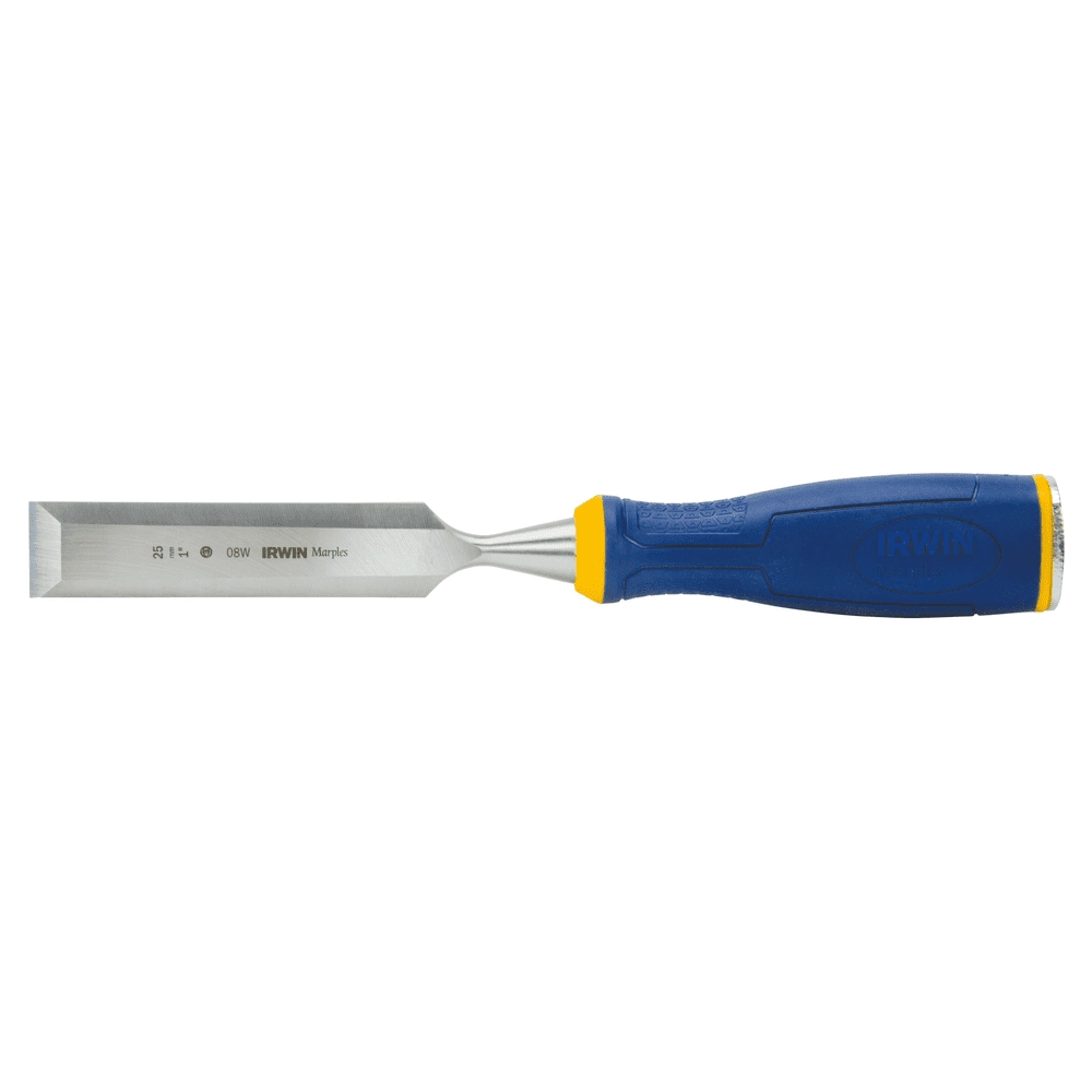 IRWIN 10501708 BEVEL EDGE CHISEL WITH STRIKING CAP 1 INCHES
