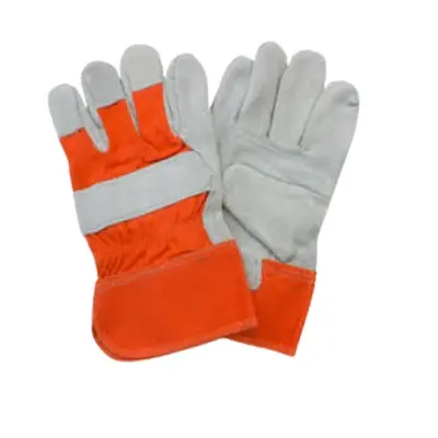 BBM SINGLE PALM LEATHER WORKING GLOVES (HEAVY DUTY)