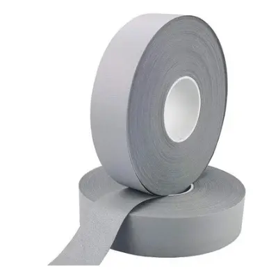 BFA FLAME RETARDANT REFLECTIVE TAPE (GREY, 1 INCH, 50 METERS)