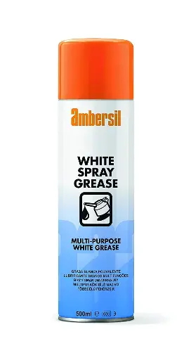 AMBERSIL AWSG500 WHITE SPRAY GREASE 500ML