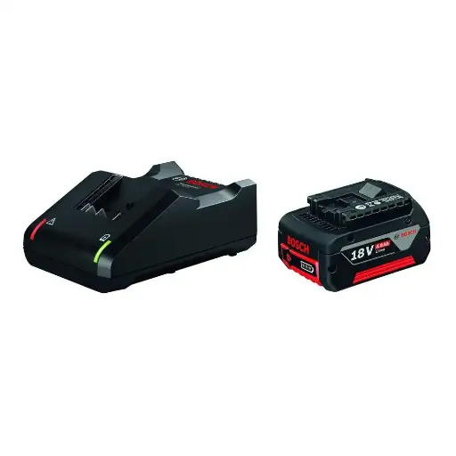 BOSCH 1X 4.0 AH BATTERY + 18V CHARGER STARTER KIT