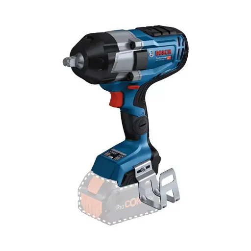 BOSCH GDS 18V-1000 SOLO, CARTON (1/2") CORDLESS IMPACT WRENCH 18V BITURBO