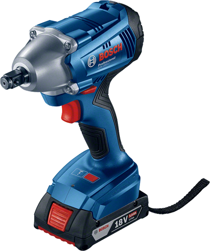 BOSCH GDS 250-LI FULL KIT DYNAMIC 1/2" CORDLESS IMPACT WRENCH 18V (2X4AH BATTERY)