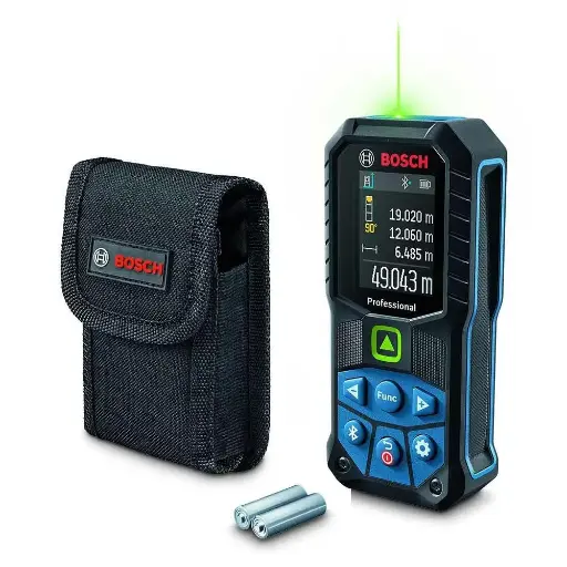 BOSCH GLM 50-27 CG LASER MEASURE GREEN BEAM (WITH BLUETOOTH OPTION)