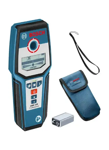 BOSCH GMS 120 MULTI MATERIAL CABLE DETECTOR