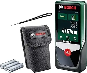 BOSCH PLR 50 C DIY RANGEFINDER WITH BLUETOOTH