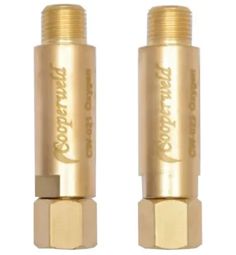 COOPERWELD CW-022 FLASH BACK ARRESTOR FOR REGULATOR FOR ACETYLENE