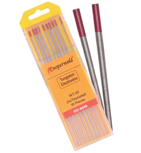 COOPERWELD CW-133 TUNGSTEN ELECTRODE 3.2X175MM RED HEAD