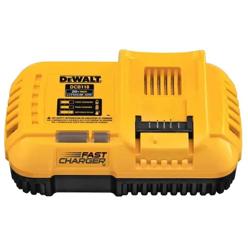DEWALT DCB118-QU XR FLEX VOLT FAST CHARGER SINGLE PORT 8AH 110V