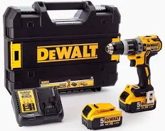 DEWALT DCD791P2-GB XR LI-ION BRUSHLESS COMPACT HAMMER DRILL DRIVER 5.0AH 18V 13MM
