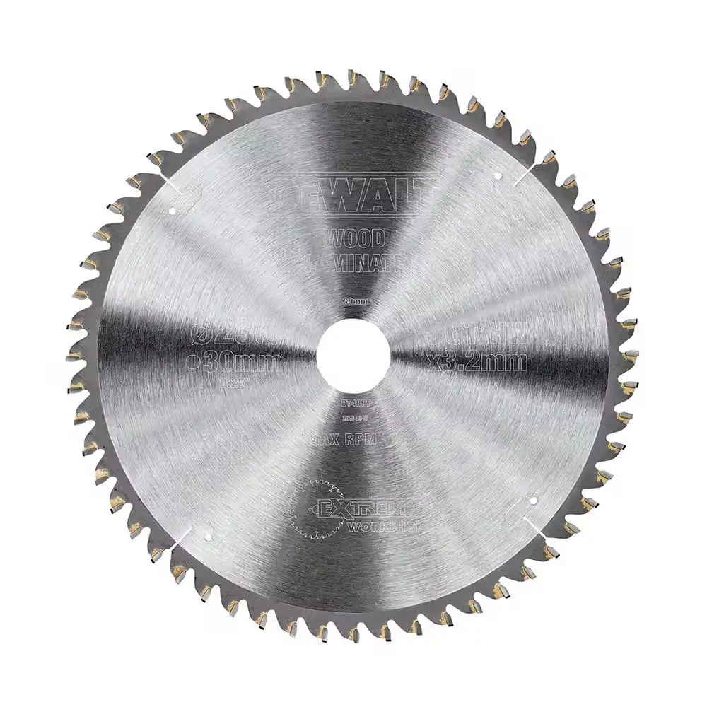 DEWALT DT4097-QZ CIRCULAR SAW BLADE DIAMETER 235 BORE 30 TCG 5DEG 56 TEETH