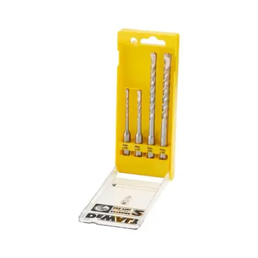 DEWALT DT9700QZ SDS PLUS BIT PLASTIC CASSETTE- 4PCS SET