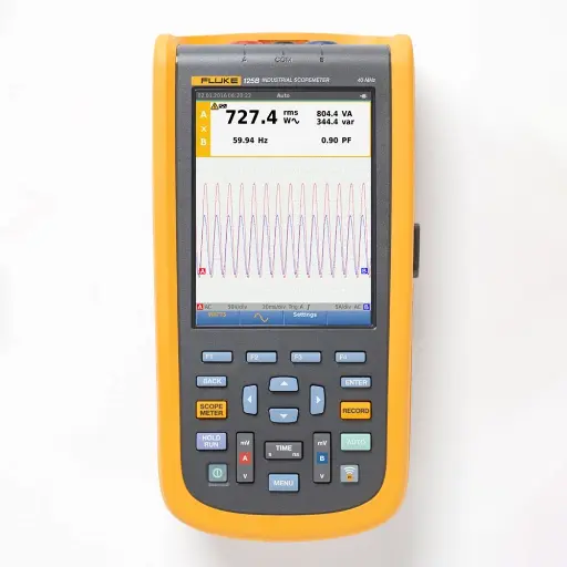 FLUKE 125B/EU INDUSTRIAL SCOPEMETER, 40 MHZ