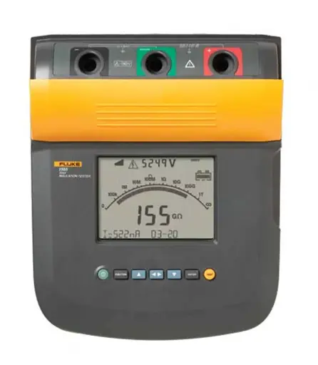 FLUKE 1550C INSULATION RESISTANCE TESTER, CAT IV 600V, 250V - 5000V