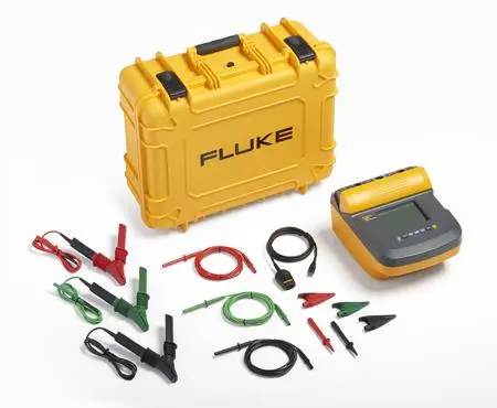 FLUKE 1550C/KIT  INSULATION RESISTANCE TESTER KIT, CAT IV 600V, 250V - 5000V