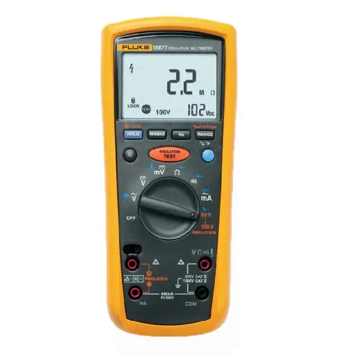 FLUKE 1587T	INSULATION MULTIMETER, CAT IV 600V, 50V - 1000V