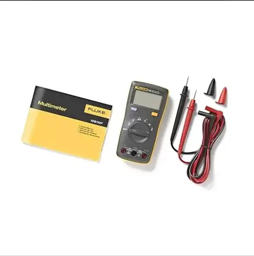FLUKE 15B+ DIGITAL MULTIMETER, CAT III 600V, 10A